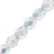 Czech Fire polished faceted glass beads 3mm Crystal AB